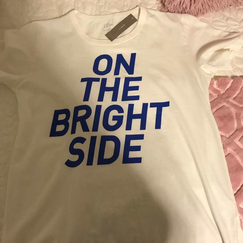 J. Crew On the Bright Side Graphic Tee